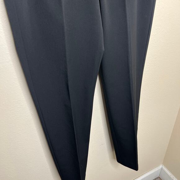 Talbots Bi-Stretch Straight Leg Curvy Black Pant 6 - Picture 3 of 11